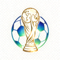 2026年国际足联世界杯官方标志 - 大力神杯与足球图案
